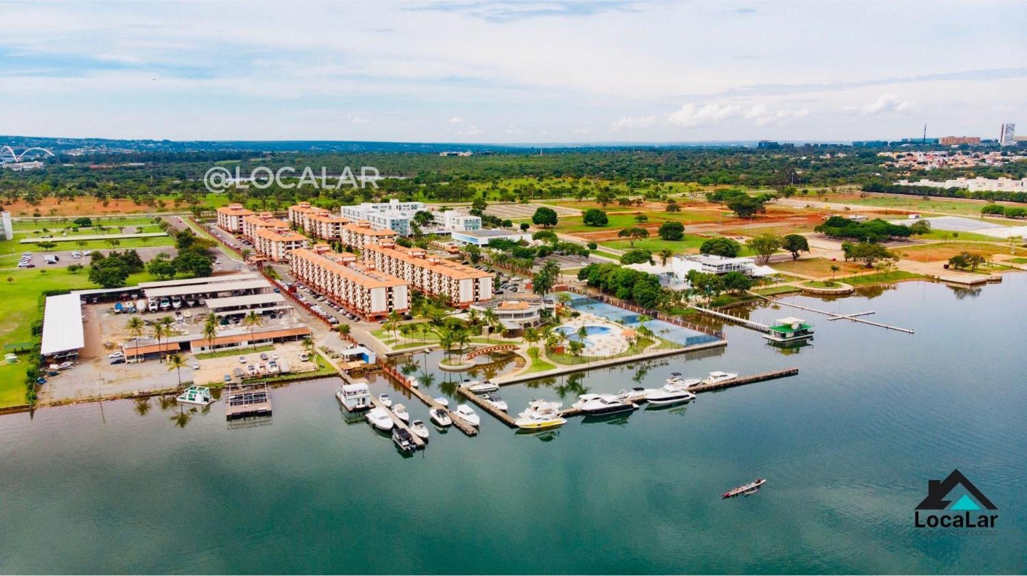 Flat Beira Lago No Centro De Bsb Brasília Zewnętrze zdjęcie
