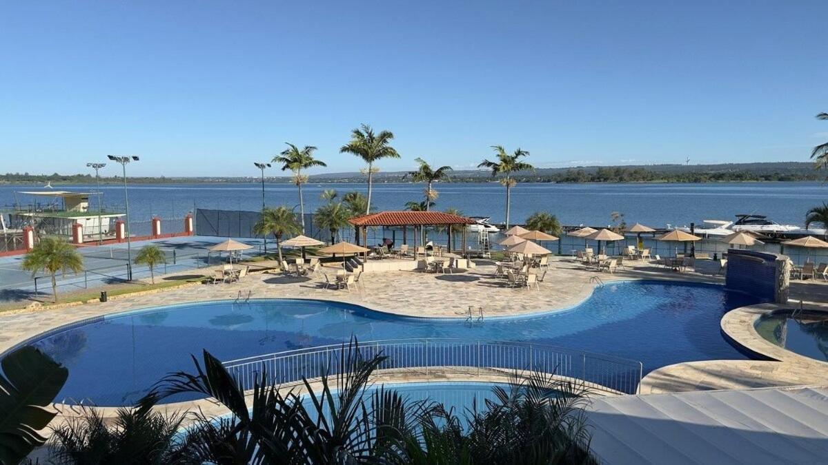 Flat Beira Lago No Centro De Bsb Brasília Zewnętrze zdjęcie
